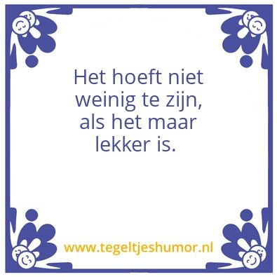 Tegeltje: V Noorden