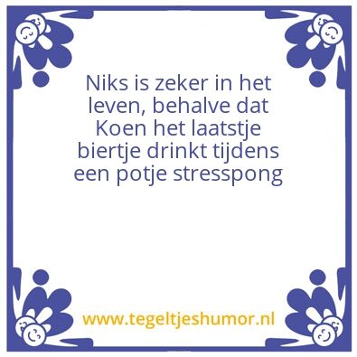 Tegeltje: Coen