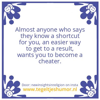 Tegeltje: Shortcut.