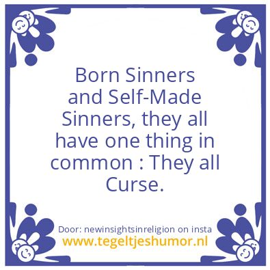 Tegeltje: Self-Made Sinners
