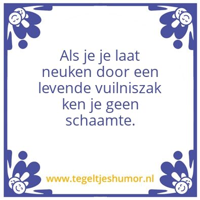 Tegeltje: Sain