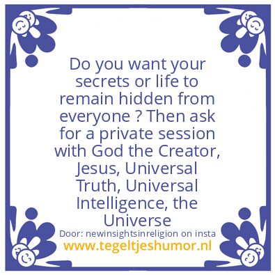 Tegeltje: Ask For A Private Session