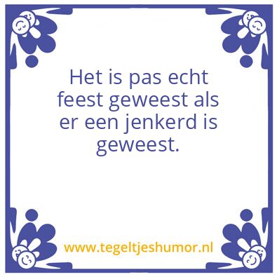 Tegeltje: Kinderfeestje