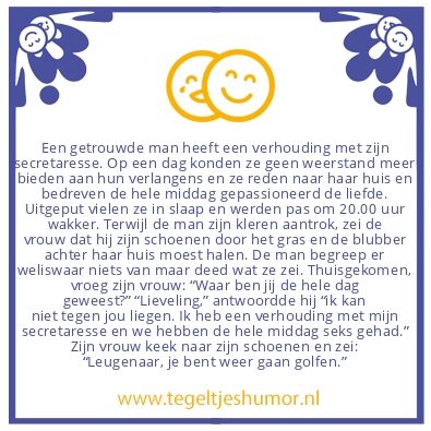 Tegeltje: Verhouding