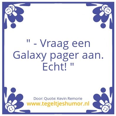 Tegeltje: Galaxy