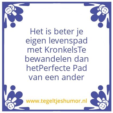 Tegeltje: Ds