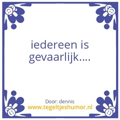 Tegeltje: .geluk