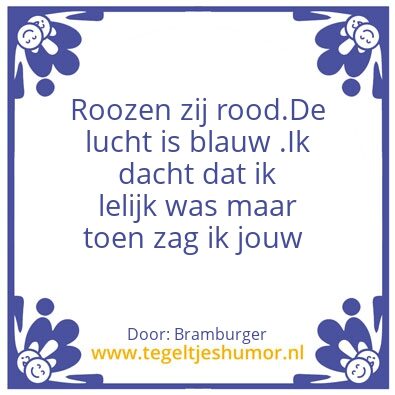 Tegeltje: Bram van der Jagt