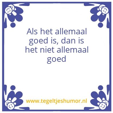 Tegeltje: Tegeltje