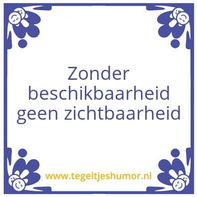 Tegeltje: ja