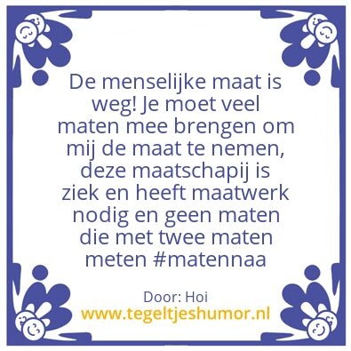 Tegeltje: Hoi