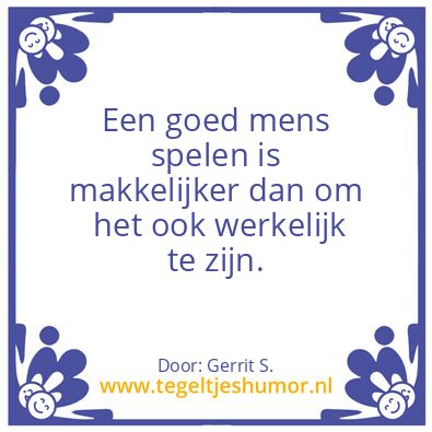 Tegeltje: Ik ben Gerrit.