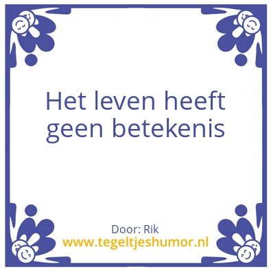 Tegeltje: Sartre