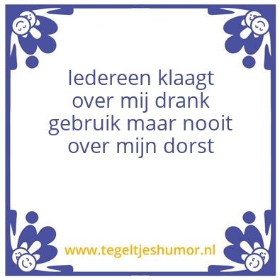 Tegeltje: Bier