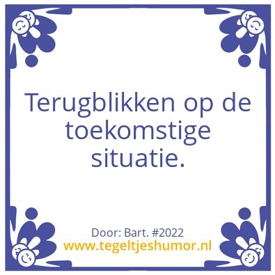 Tegeltje: .