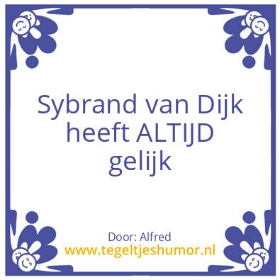Tegeltje: Dominee