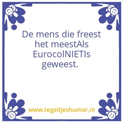 Tegeltje: Betrouwbaar