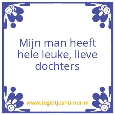 Tegeltje: dochters