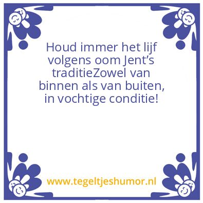 Tegeltje: Jento