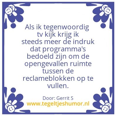 Tegeltje: Ik ben Gerrit