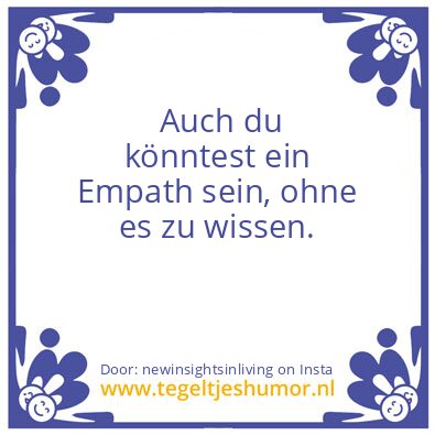 Tegeltje: You, too ?