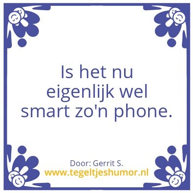 Tegeltje: Ik ben Gerrit.