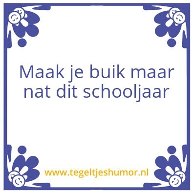 Tegeltje: Marleen