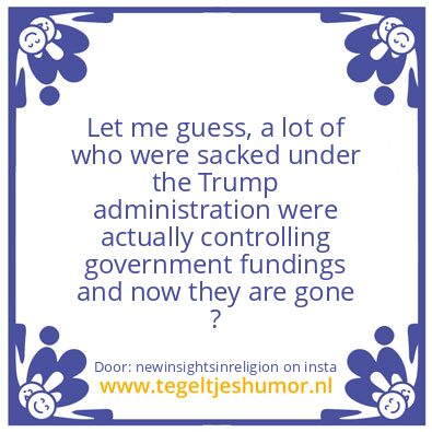 Tegeltje: Let me guess ?