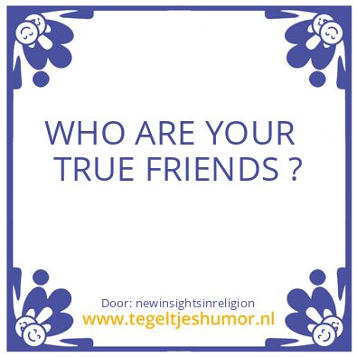 Tegeltje: Straighten things out
