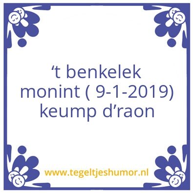 Tegeltje: Le notaire