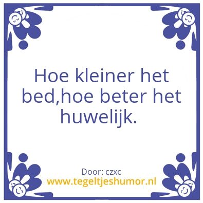 Tegeltje: czc