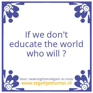 Tegeltje: Not Fine By Me !