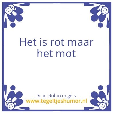 Tegeltje: Spreuk