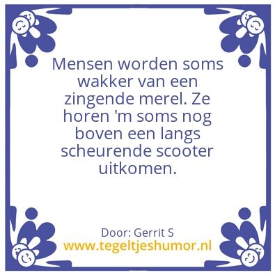 Tegeltje: Ik ben Gerrit