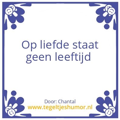 Tegeltje: Spreuk