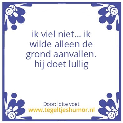 Tegeltje: oeps