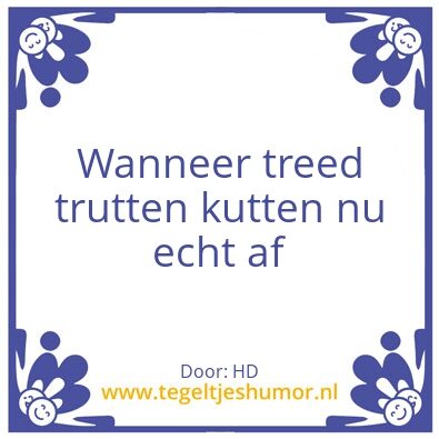 Tegeltje: Kabinet
