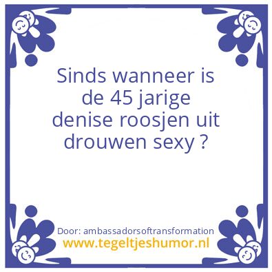 Tegeltje: The Key ?