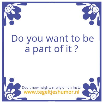 Tegeltje: We love You, You Know..