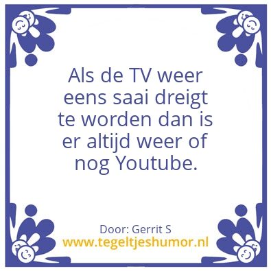 Tegeltje: Ik ben Gerrit
