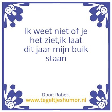 Tegeltje: .
