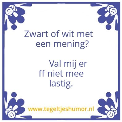 Tegeltje: Rood