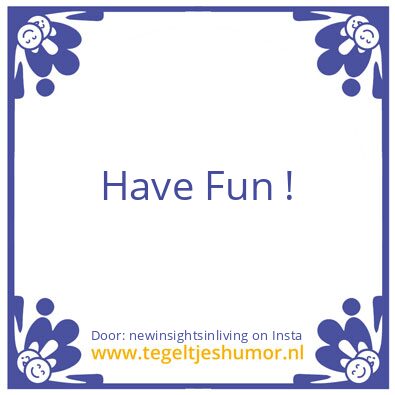 Tegeltje: miracles come in small forms