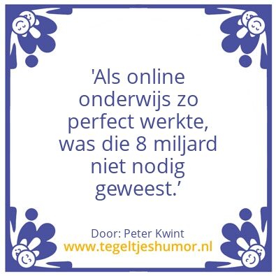 Tegeltje: NPO-gelden