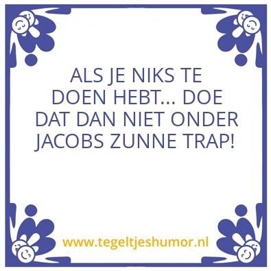 Tegeltje: Trap
