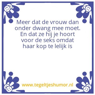 Tegeltje: Allie