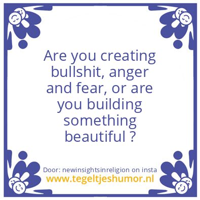 Tegeltje: Warning !