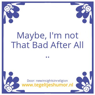 Tegeltje: Bad