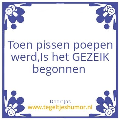 Tegeltje: Gezeik