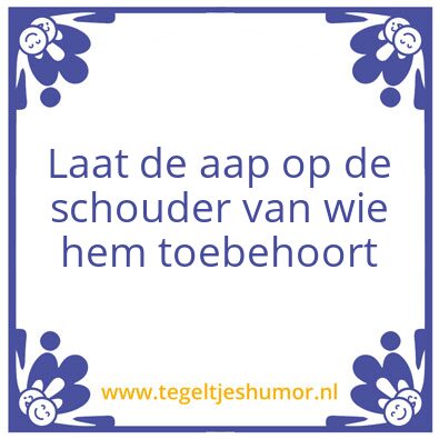 Tegeltje: mantra’s Elise
